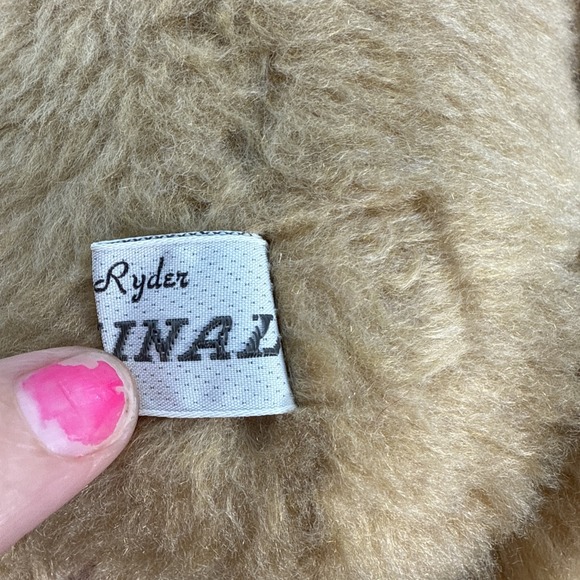 Pat Ryder 16" Jointed Light Brown Tan Teddy Bear Artisan Made - Picture 8 of 11